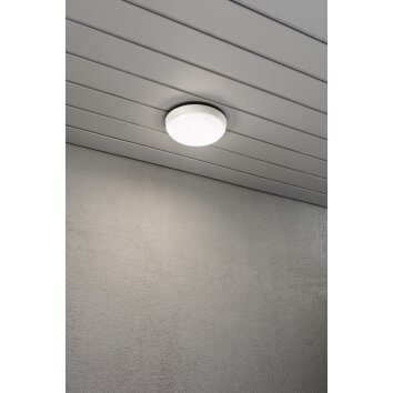 Konstsmide Cesena Buitenshuis plafond verlichting LED Wit, 1-licht