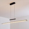 Junsele Hanglamp LED Zwart, 1-licht