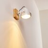 Coruna Muurlamp Hout licht, Wit, 1-licht