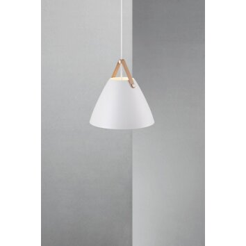 Design For The People by Nordlux Strap36 Hanglamp Wit, 1-licht