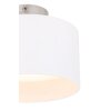 Globo JENNY Plafondlamp LED Wit, 1-licht