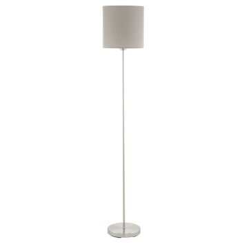 Eglo PASTERI Staande lamp Nikkel mat, 1-licht