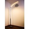 Santa Marta Staande lamp LED Chroom, Nikkel mat, 1-licht