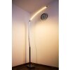 Santa Marta Staande lamp LED Chroom, Nikkel mat, 1-licht