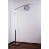 Santa Marta Staande lamp LED Chroom, Nikkel mat, 1-licht