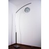 Santa Marta Staande lamp LED Chroom, Nikkel mat, 1-licht