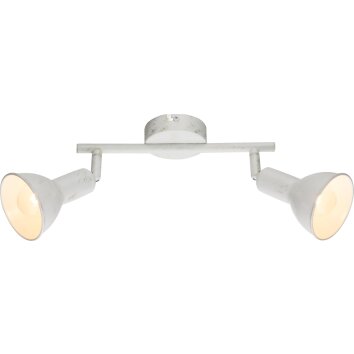 Globo CALDERA Plafond straler Wit, 2-lichts