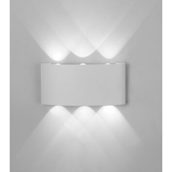 Mantra ARCS Buiten muurverlichting LED Wit, 1-licht