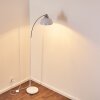 Poitou Staande lamp Wit, 1-licht