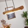 Winterthur Hanglamp LED Hout licht, Zwart, 1-licht