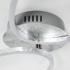 Askim Plafondlamp LED Zilver, 1-licht