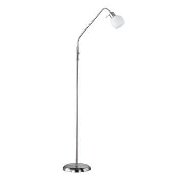 Trio FREDDY Staande lamp LED Nikkel mat, 1-licht