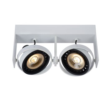 Lucide GRIFFON Plafond straler Wit, 2-lichts