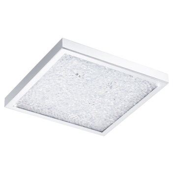 Eglo CARDITO Muur en plafond verlichting LED Chroom, Kristaloptiek, 1-licht