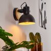 Flagstaff Muurlamp Hout licht, Zwart, 1-licht