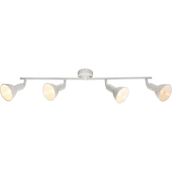 Globo CALDERA Plafond straler Wit, 4-lichts