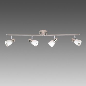 Brilliant Luca Spotbalk plafond Wit, 4-lichts