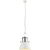 Globo Kutum Hanger Chroom, Wit, 1-licht