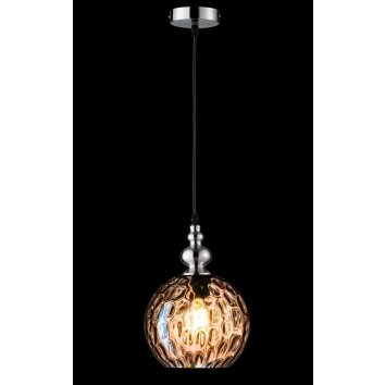 Honsel Uller Hanglamp Zwart, 1-licht