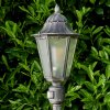 Lignac Buiten staande lamp Zwart, Zilver, 1-licht, Bewegingsmelder