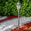 Lignac Buiten staande lamp Zwart, Zilver, 1-licht, Bewegingsmelder