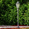 Lignac Buiten staande lamp Zwart, Zilver, 1-licht, Bewegingsmelder