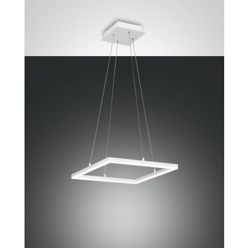 Fabas Luce Bard Hanglamp LED Wit, 1-licht