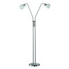 Trio FREDDY Staande lamp LED Nikkel mat, 2-lichts