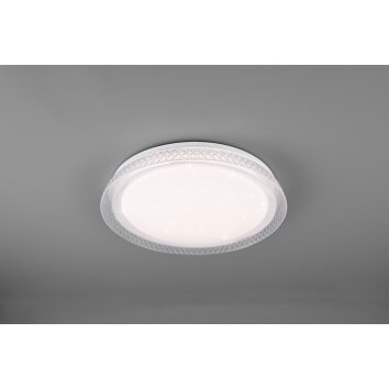 Reality Heracles Plafondlamp LED Wit, 1-licht, Afstandsbediening