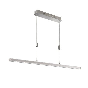 Fischer & Honsel VITAN Hanglamp LED Nikkel mat, 1-licht