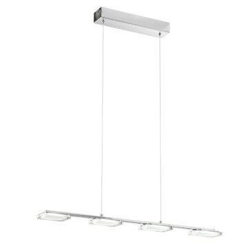 Eglo CARTAMA Hanglamp LED Chroom, 4-lichts