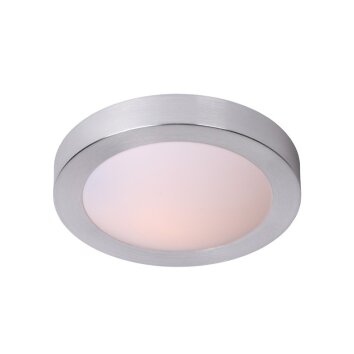 Lucide FRESH Plafondlamp Nikkel mat, 1-licht