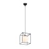 Reality GABBIA Hanglamp Zwart, 1-licht