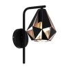 EGLO CARLTON Wandlamp Koperkleurig, Zwart, 1-licht