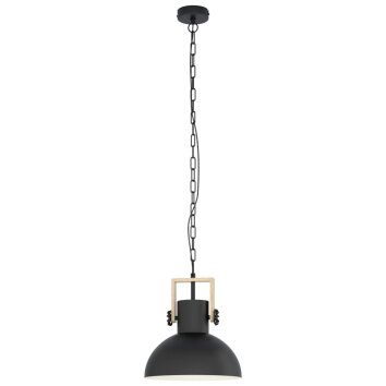 EGLO LUBENHAM Hanger Bruin, Zwart, 1-licht