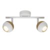 Brilliant Scan Plafondlamp LED Hout licht, Wit, 2-lichts