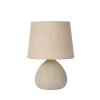 Lucide RAMZI Tafellamp Beige, 1-licht