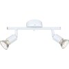 Globo OLANA Plafond straler LED Wit, 2-lichts