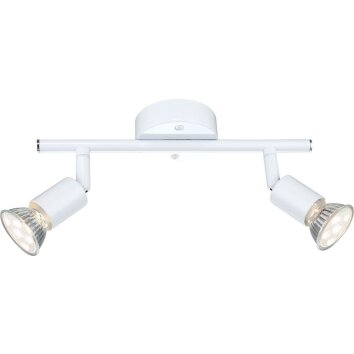 Globo OLANA Plafond straler LED Wit, 2-lichts