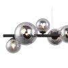 Globo JONDA Hanger LED Zwart, 9-lichts