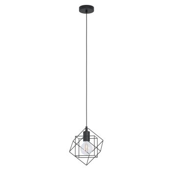 Eglo STRAITON Hanger Zwart, 1-licht