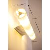 Ideallux CAMERINO Muurlamp Aluminium, 3-lichts