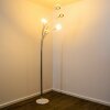 Reality RENNES Staande lamp LED Chroom, 5-lichts