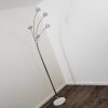 Reality RENNES Staande lamp LED Chroom, 5-lichts