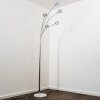 Reality RENNES Staande lamp LED Chroom, 5-lichts