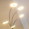 Reality RENNES Staande lamp LED Chroom, 5-lichts