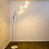 Reality RENNES Staande lamp LED Chroom, 5-lichts