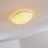 Kendal Plafondlamp LED Wit, 1-licht, Afstandsbediening, Kleurwisselaar