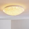 Kendal Plafondlamp LED Wit, 1-licht, Afstandsbediening, Kleurwisselaar