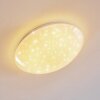 Kendal Plafondlamp LED Wit, 1-licht, Afstandsbediening, Kleurwisselaar